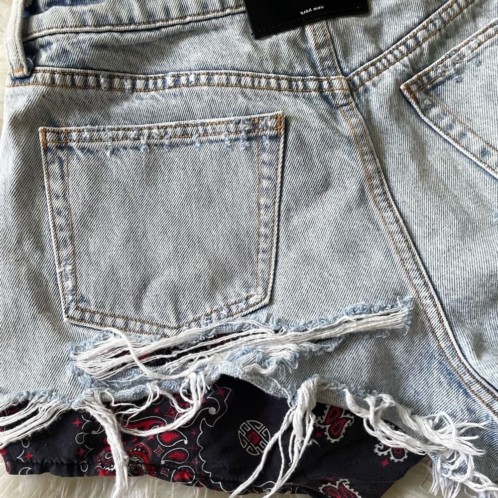 Alexander Wang Distressed Denim With Built In Box… - image 8